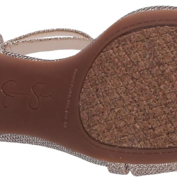 Womens High Heel Dress Sandals Gold 8 Stylish Rubber Sole Tpu Out - Picture 4 of 7